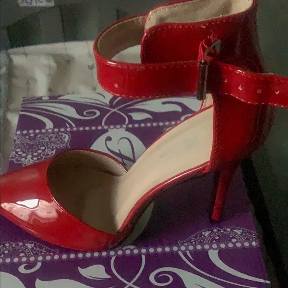 Red high heels